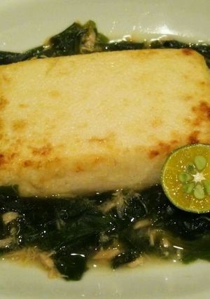 丸ごと豆腐ステーキと若芽ソース-レシピのメイン写真