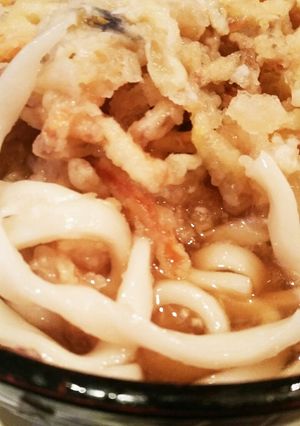 冷やしおろしうどんの天ぷら乗せ-レシピのメイン写真