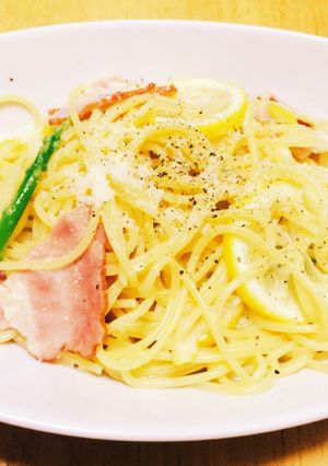 爽やかレモンのクリームパスタ-レシピのメイン写真