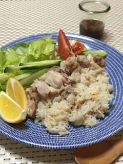シンガポールチキンライス風-レシピのメイン写真