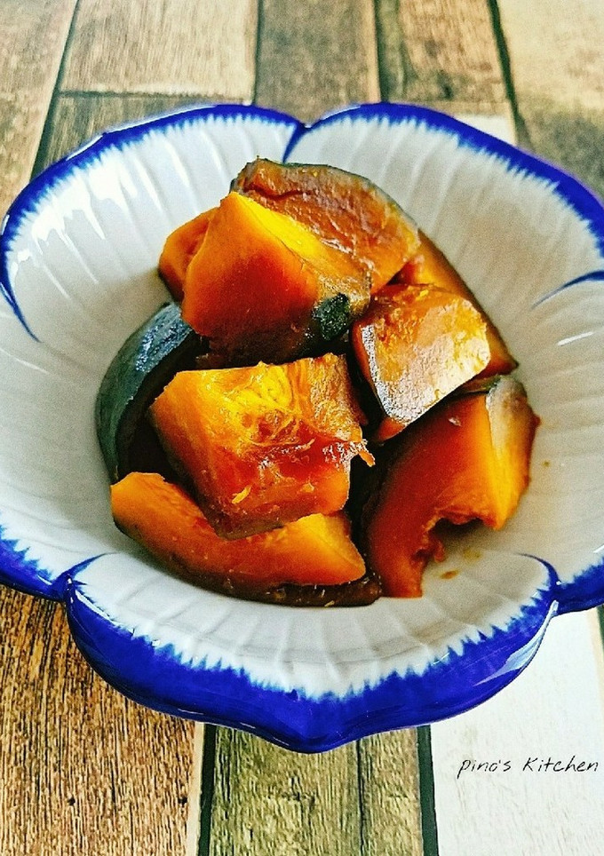 甘じょっぱい♡濃いめのかぼちゃの煮物-レシピのメイン写真