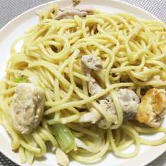 รูปของ 冷凍豆腐で塩焼きそば