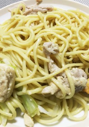 冷凍豆腐で塩焼きそば-レシピのメイン写真