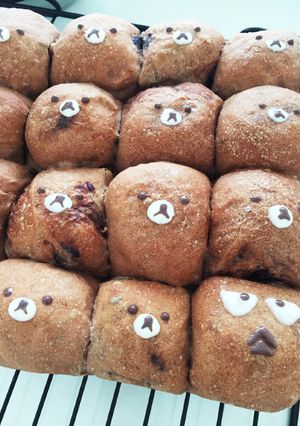 ココアチョコチップちぎりパン-レシピのメイン写真