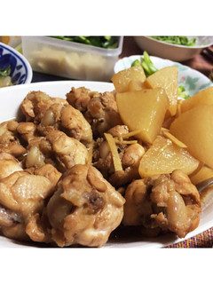 炊飯器で簡単 手羽元の黒酢煮込み-レシピのメイン写真