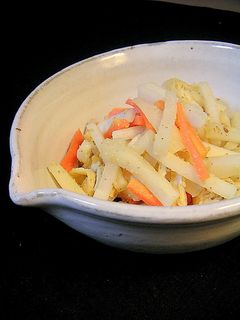 大根とにんじんの炒りなます-レシピのメイン写真
