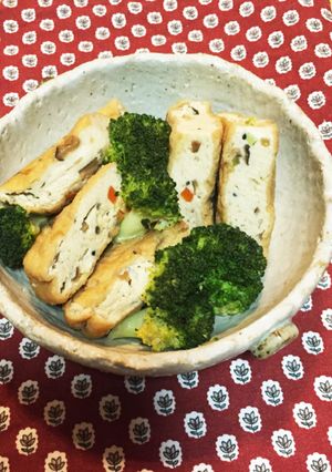がんもとブロッコリーの煮物-レシピのメイン写真