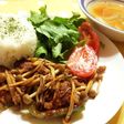 手抜き ピーマンの肉詰め ワンプレート☆