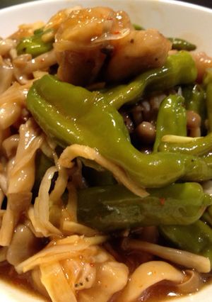 レンジでチンだけ！鶏肉とししとうの揚浸し-レシピのメイン写真