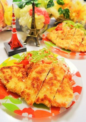 鶏胸肉もしっとりな♡チキンカツ-レシピのメイン写真