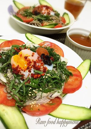手作り麺つゆ♡ローそばサラダ♡-レシピのメイン写真