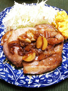 トンカツ用のロース肉でトンテキ-レシピのメイン写真