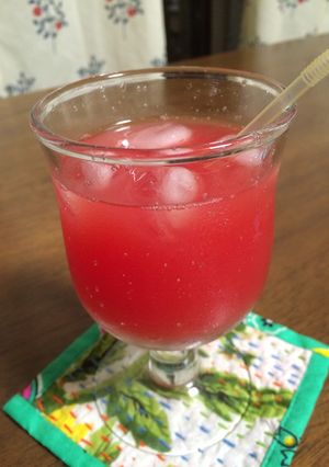 超簡単スイカのジュースで夏元気-レシピのメイン写真