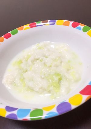レンジで離乳食！野菜たっぷりパン粥-レシピのメイン写真