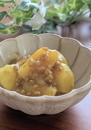ジャガイモのカレーそぼろ煮-レシピのメイン写真