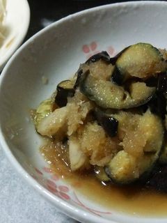 茄子のみぞれ煮-レシピのメイン写真