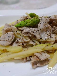 豚肉とじゃがいものポン酢炒め-レシピのメイン写真