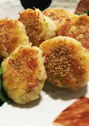 簡単節約☆じゃがチーズのカリカリ焼き！-レシピのメイン写真
