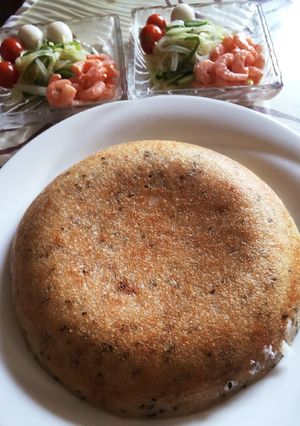 もっちり炊飯器で米粉パン-レシピのメイン写真