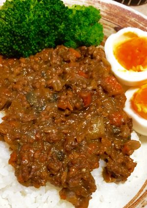簡単！野菜なんでも入れちゃうキーマカレー-レシピのメイン写真