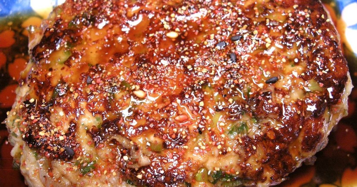 ドカンと！ 大葉入りジャンボつくね！ by 青麺記 【クックパッド