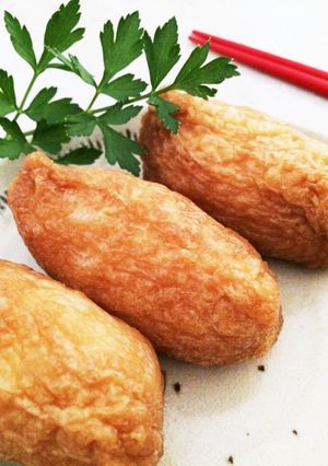 三温糖と醤油だけ❃おいなりさん-レシピのメイン写真