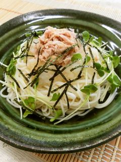 ツナおろしそうめん-レシピのメイン写真