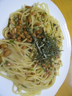 ***柚子胡椒と納豆のパスタ***-レシピのメイン写真