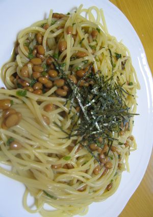 ***柚子胡椒と納豆のパスタ***-レシピのメイン写真