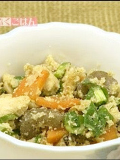 おからの炒り煮-レシピのメイン写真