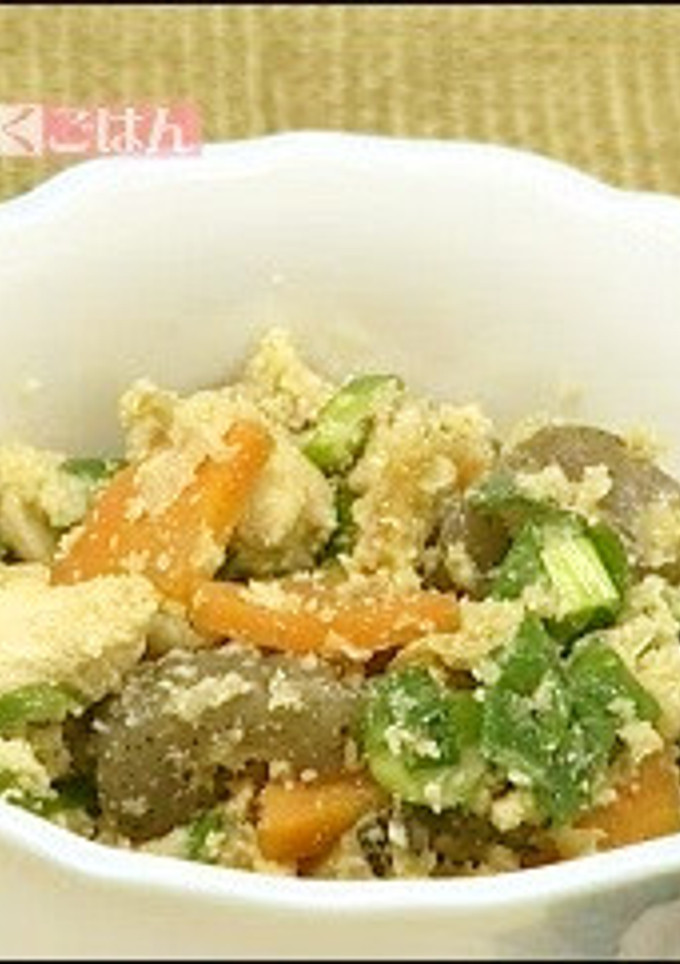 おからの炒り煮-レシピのメイン写真