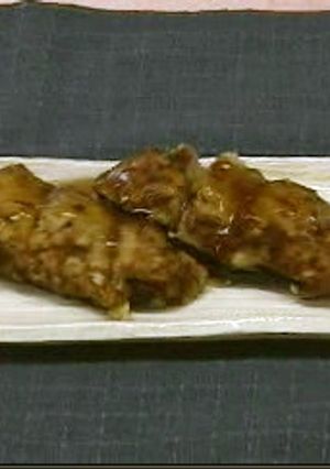 なすの肉詰め揚げ-レシピのメイン写真