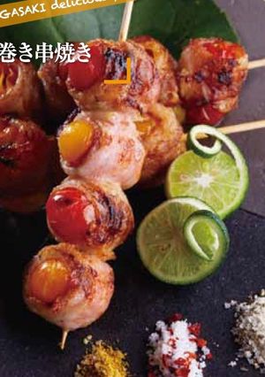 長崎産ミニトマトの豚巻き串焼き-レシピのメイン写真