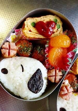 スヌーピー弁当-レシピのメイン写真