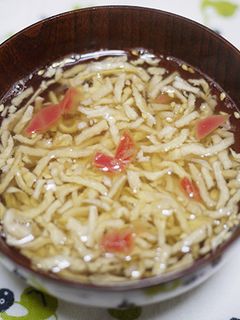 ★夏バテ解消★切干大根と梅の即席スープ-レシピのメイン写真