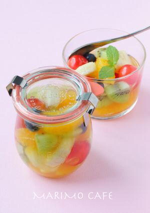 冷やすだけで簡単★マチェドニア-レシピのメイン写真
