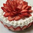 本格いちごデコレーションケーキ♡