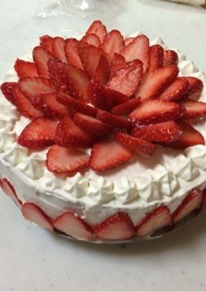 本格いちごデコレーションケーキ♡-レシピのメイン写真