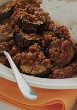 なすとひき肉のカレー-レシピのメイン写真