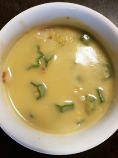 オクラとベーコンの冷製コーンスープ☆-レシピのメイン写真