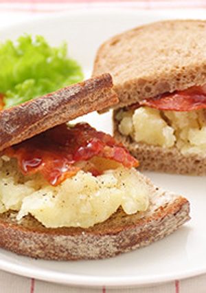 じゃがベーコンのホットサンド-レシピのメイン写真
