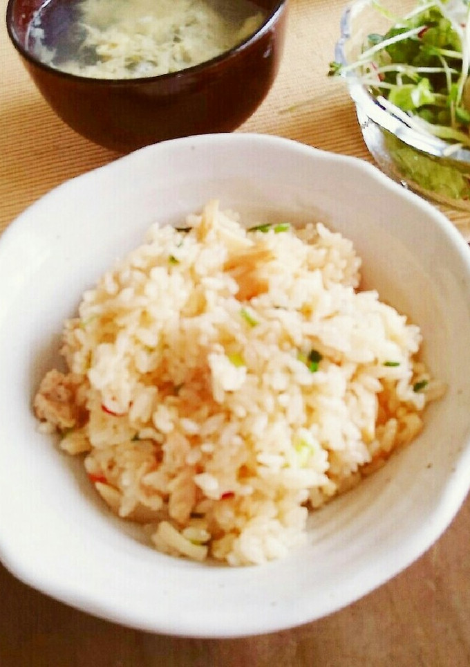 豚肉とメンマの炊き込みご飯-レシピのメイン写真
