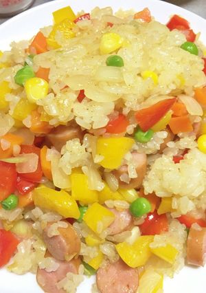 米アレルギー対応　夏野菜ライス-レシピのメイン写真
