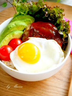*ロコモコ丼*-レシピのメイン写真