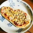 簡単★自家製お手軽BBQソースナンピザ♪