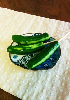 子ども喜ぶ♪きゅうりの１本漬-レシピのメイン写真
