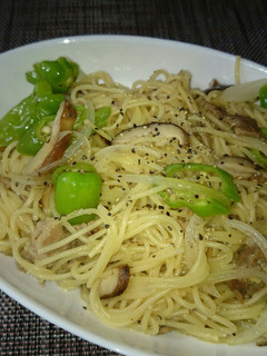 豚肉とししとうのパスタ-レシピのメイン写真