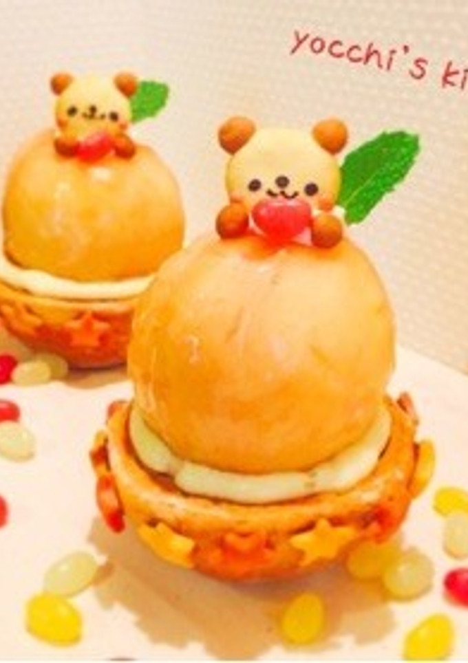 桃の皮と種の綺麗な取り方♡丸ごと桃タルト-レシピのメイン写真