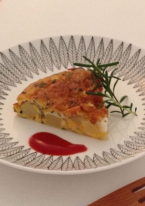 昆布の旨みスパニッシュオムレツ-レシピのメイン写真