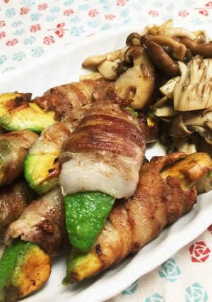 アボカドの肉巻柚子胡椒味-レシピのメイン写真